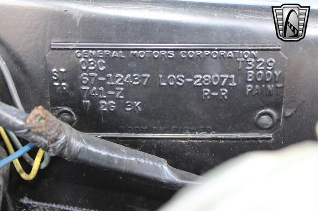 used 1967 Chevrolet Camaro car, priced at $70,000