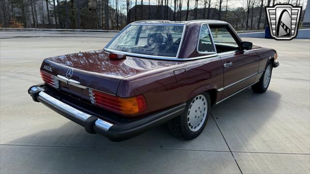 used 1986 Mercedes-Benz 560SL car, priced at $40,000