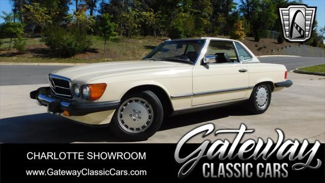 used 1987 Mercedes-Benz 560SL car, priced at $40,000