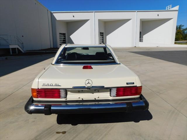 used 1987 Mercedes-Benz 560SL car, priced at $40,000