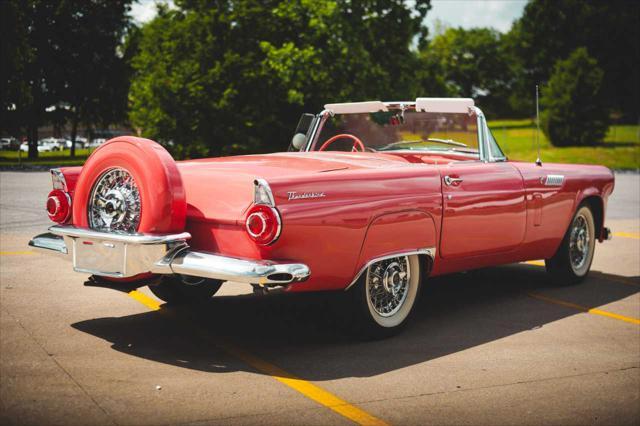 used 1956 Ford Thunderbird car, priced at $64,000