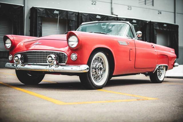 used 1956 Ford Thunderbird car, priced at $64,000