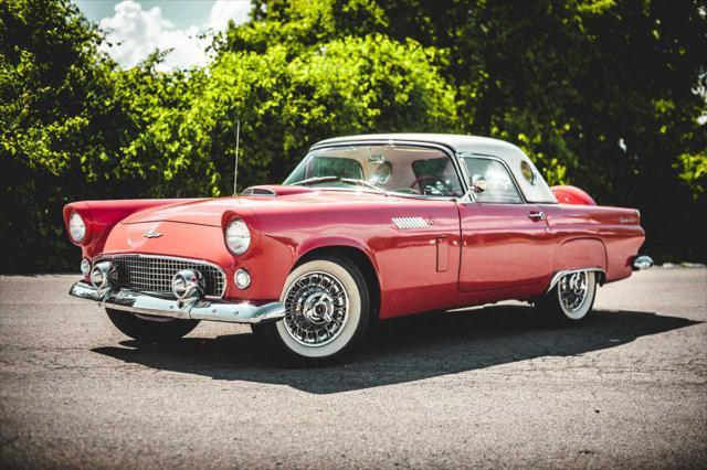 used 1956 Ford Thunderbird car, priced at $64,000