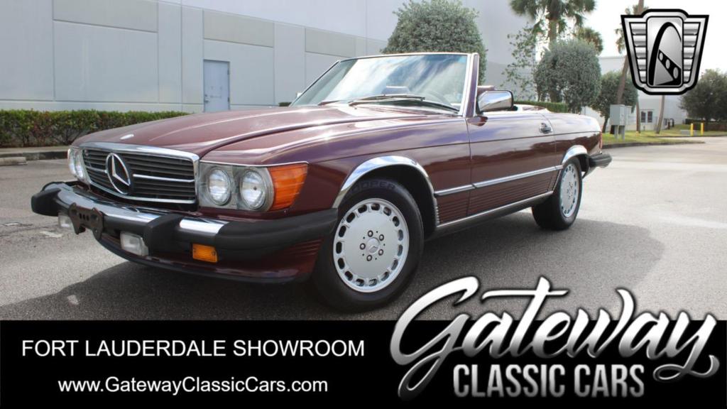 used 1987 Mercedes-Benz 560SL car, priced at $29,000