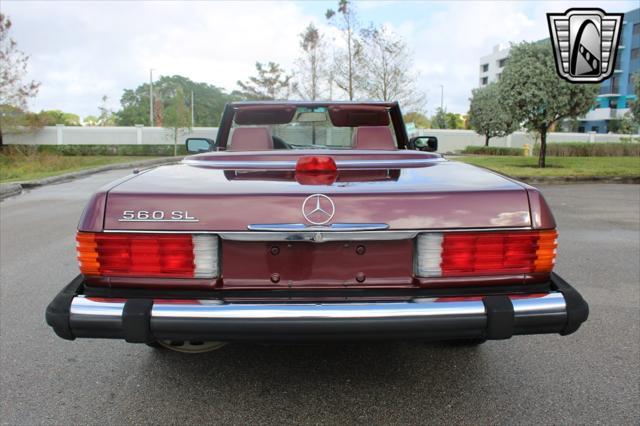 used 1987 Mercedes-Benz 560SL car, priced at $33,000