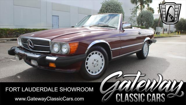 used 1987 Mercedes-Benz 560SL car, priced at $33,000