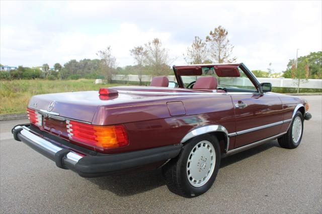 used 1987 Mercedes-Benz 560SL car, priced at $33,000