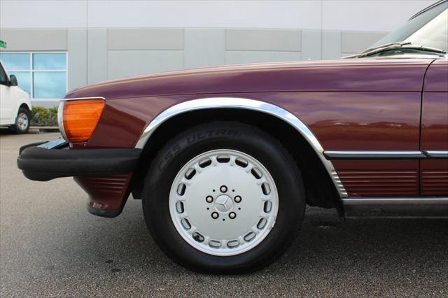 used 1987 Mercedes-Benz 560SL car, priced at $33,000