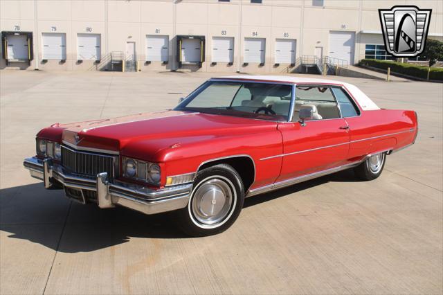 used 1973 Cadillac DeVille car, priced at $13,500