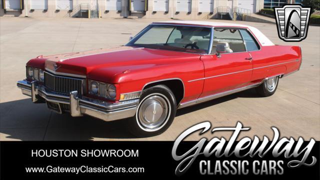 used 1973 Cadillac DeVille car, priced at $13,500