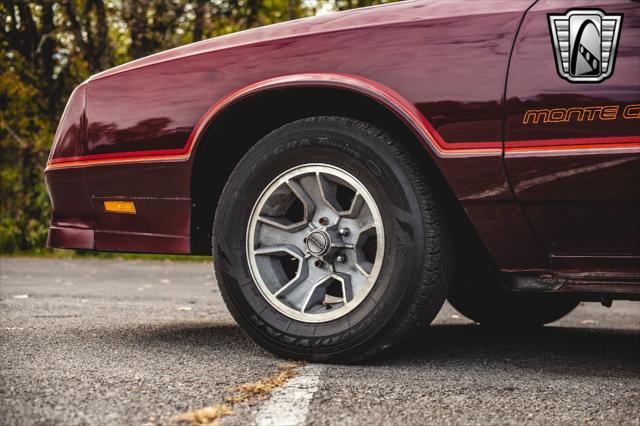 used 1986 Chevrolet Monte Carlo car, priced at $24,000