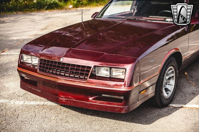 used 1986 Chevrolet Monte Carlo car, priced at $24,000