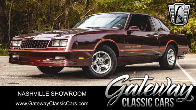 used 1986 Chevrolet Monte Carlo car, priced at $24,000