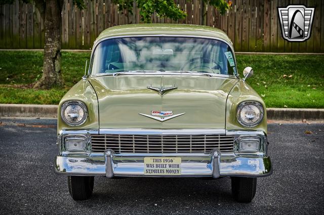 used 1956 Chevrolet Bel Air car, priced at $85,000