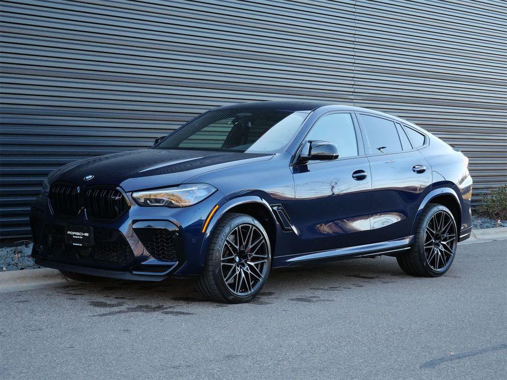 used 2022 BMW X6 M car, priced at $78,990