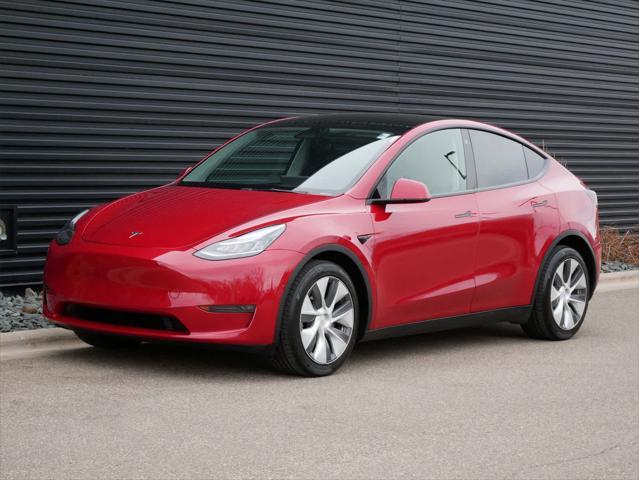 used 2021 Tesla Model Y car, priced at $27,590