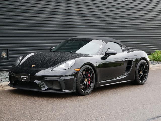 used 2022 Porsche 718 Spyder car, priced at $132,590
