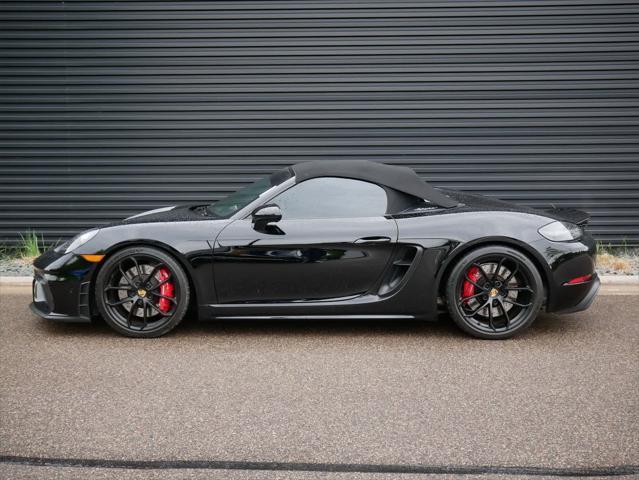 used 2022 Porsche 718 Spyder car, priced at $132,590