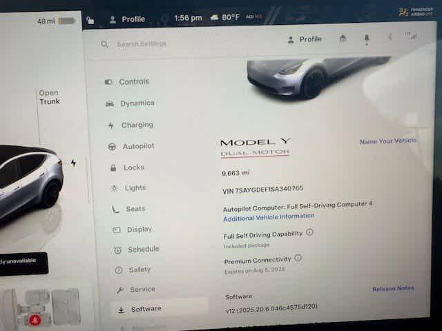 used 2025 Tesla Model Y car, priced at $40,290