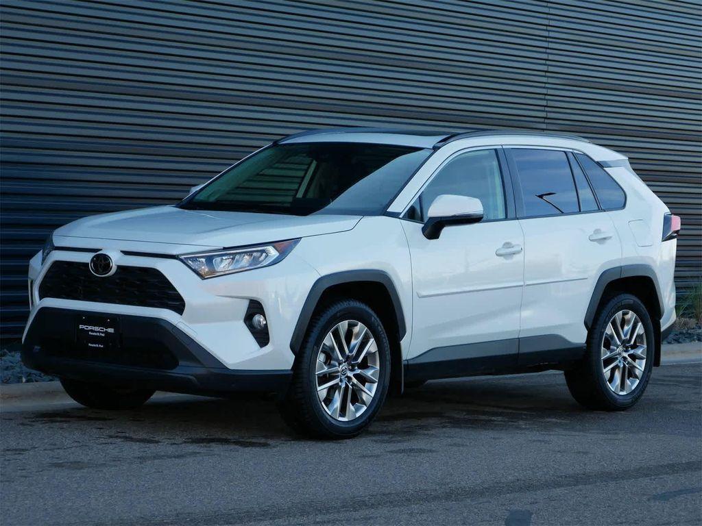 used 2021 Toyota RAV4 car, priced at $28,990
