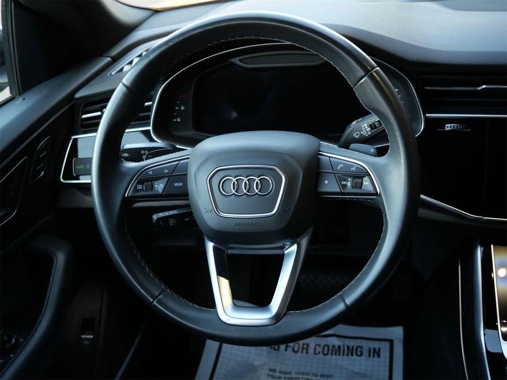 used 2021 Audi Q8 car, priced at $39,190
