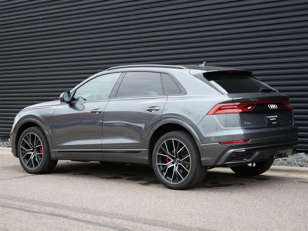 used 2021 Audi Q8 car, priced at $39,190