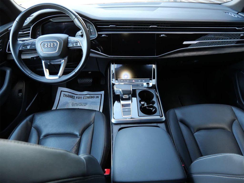 used 2021 Audi Q8 car, priced at $39,190