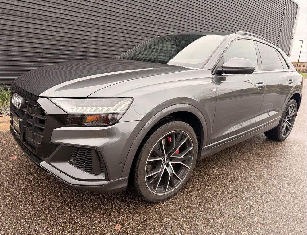 used 2021 Audi Q8 car, priced at $39,190