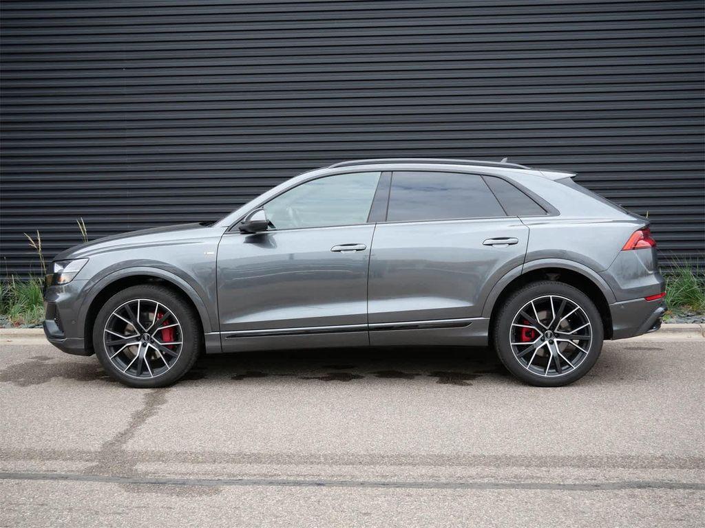 used 2021 Audi Q8 car, priced at $39,190