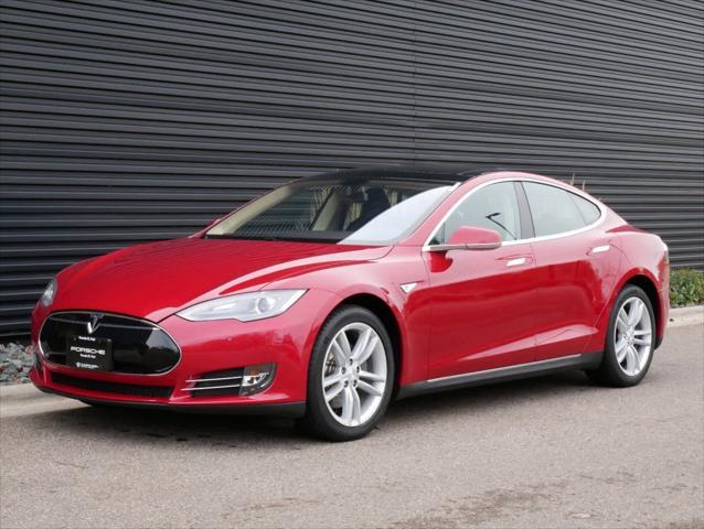 used 2014 Tesla Model S car, priced at $22,490