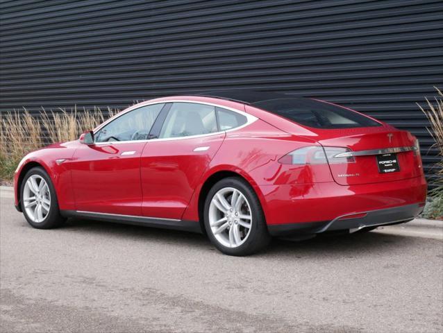 used 2014 Tesla Model S car, priced at $21,190