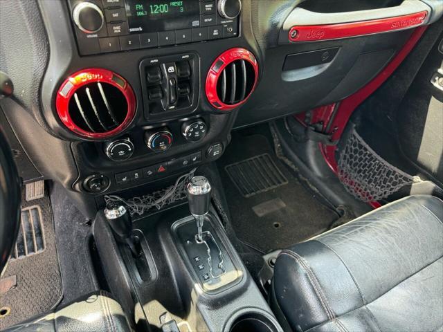 used 2012 Jeep Wrangler Unlimited car, priced at $14,499