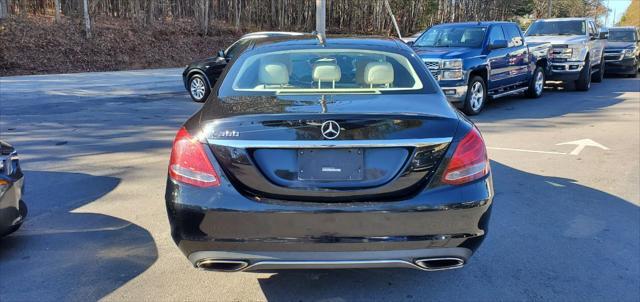 used 2015 Mercedes-Benz C-Class car, priced at $10,999