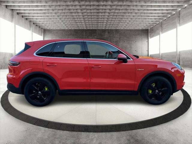 used 2021 Porsche Cayenne E-Hybrid car, priced at $54,995