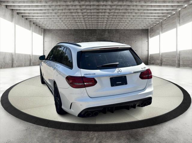 used 2021 Mercedes-Benz AMG C 43 car, priced at $53,000