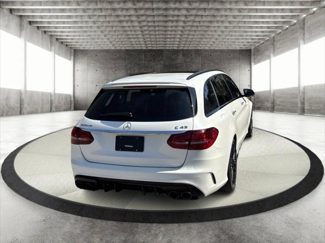 used 2021 Mercedes-Benz AMG C 43 car, priced at $53,000