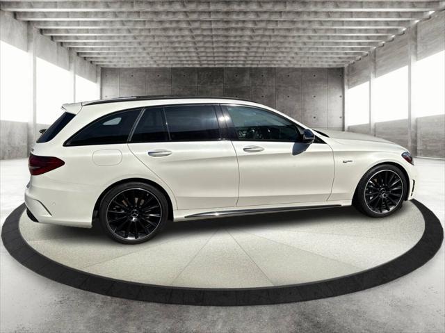 used 2021 Mercedes-Benz AMG C 43 car, priced at $53,000