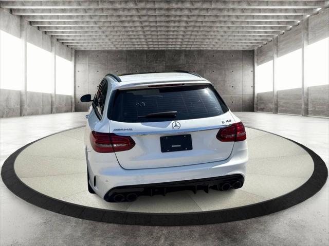 used 2021 Mercedes-Benz AMG C 43 car, priced at $53,000