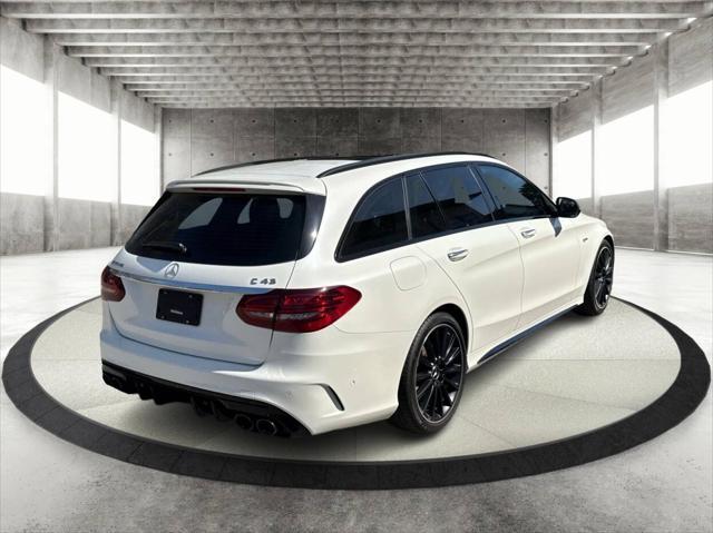 used 2021 Mercedes-Benz AMG C 43 car, priced at $53,000