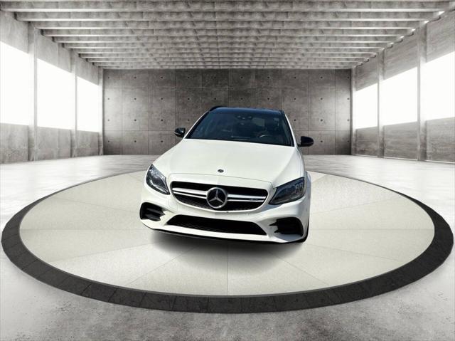 used 2021 Mercedes-Benz AMG C 43 car, priced at $53,000
