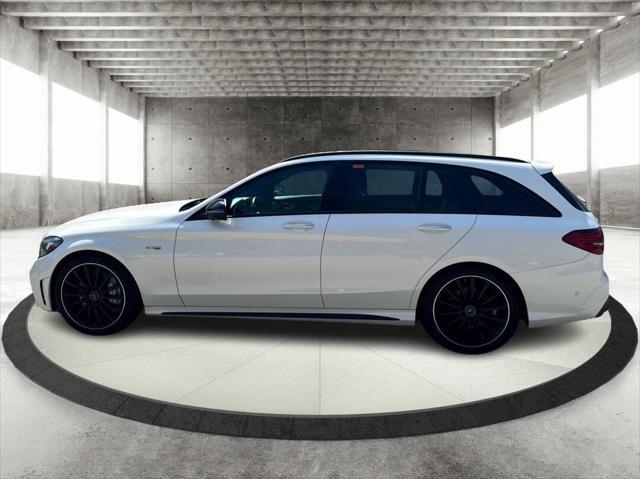 used 2021 Mercedes-Benz AMG C 43 car, priced at $53,000