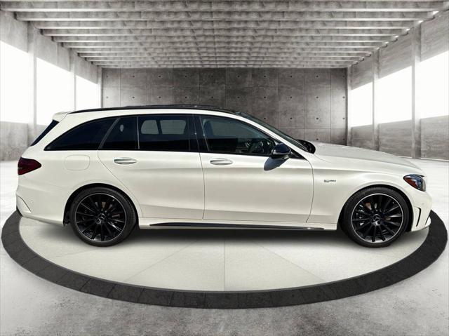 used 2021 Mercedes-Benz AMG C 43 car, priced at $53,000