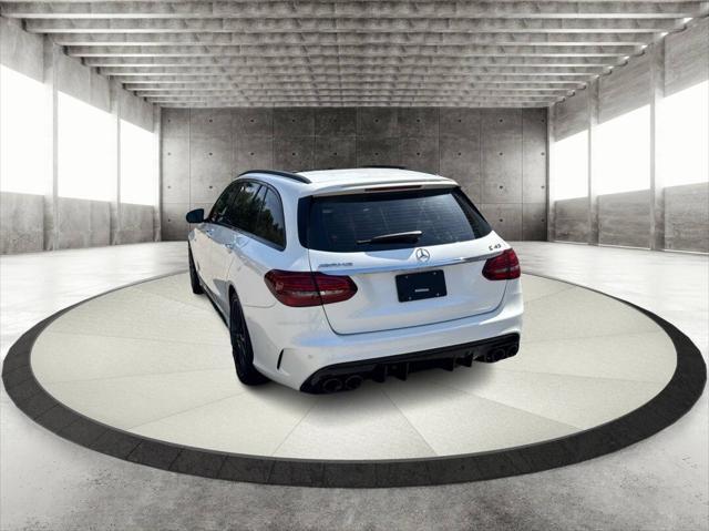 used 2021 Mercedes-Benz AMG C 43 car, priced at $53,000