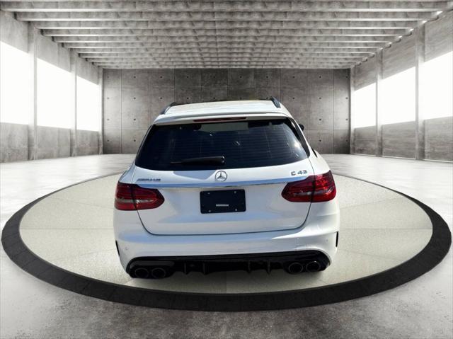 used 2021 Mercedes-Benz AMG C 43 car, priced at $53,000