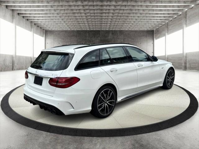 used 2021 Mercedes-Benz AMG C 43 car, priced at $56,500