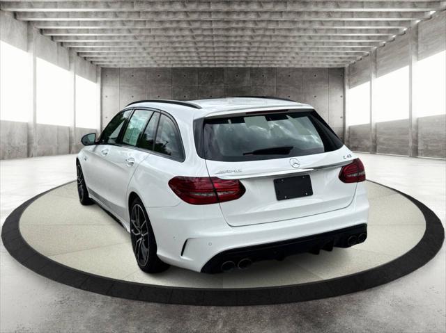 used 2021 Mercedes-Benz AMG C 43 car, priced at $56,500