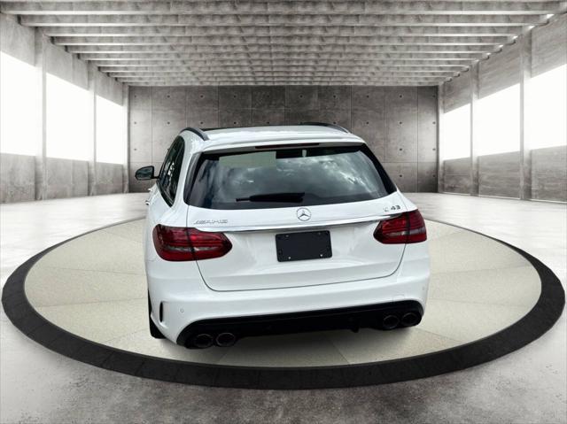 used 2021 Mercedes-Benz AMG C 43 car, priced at $56,500