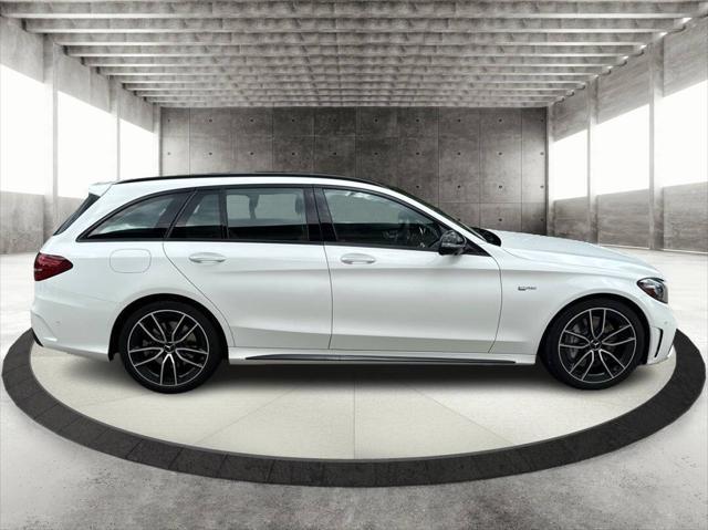 used 2021 Mercedes-Benz AMG C 43 car, priced at $56,500