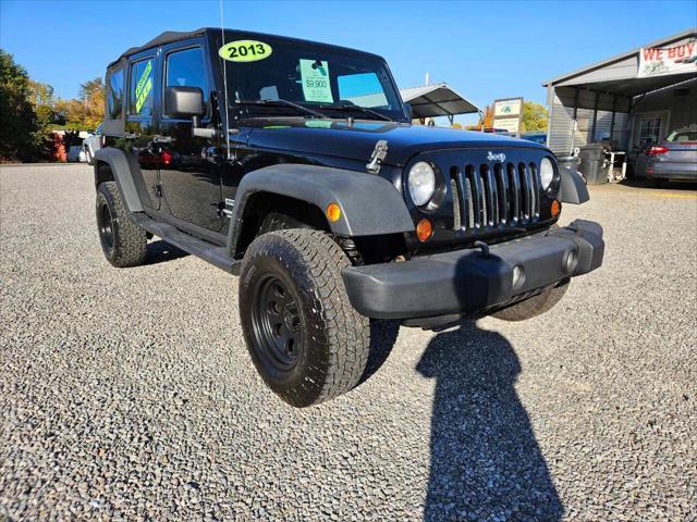 used 2013 Jeep Wrangler Unlimited car, priced at $9,900