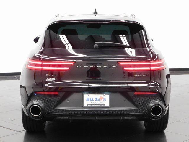 used 2022 Genesis GV70 car, priced at $46,500